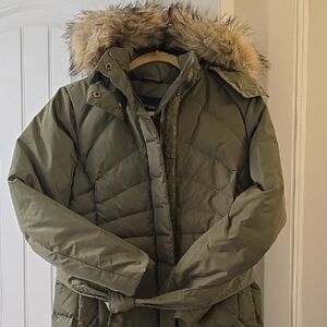 Lands' End NWT Down Parka XS